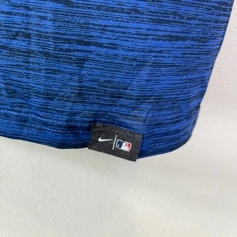 Nike Chicago Cubs MLB Authentic Collection Dri-FIT T-Shirt Mens XXL Blue NKM5
